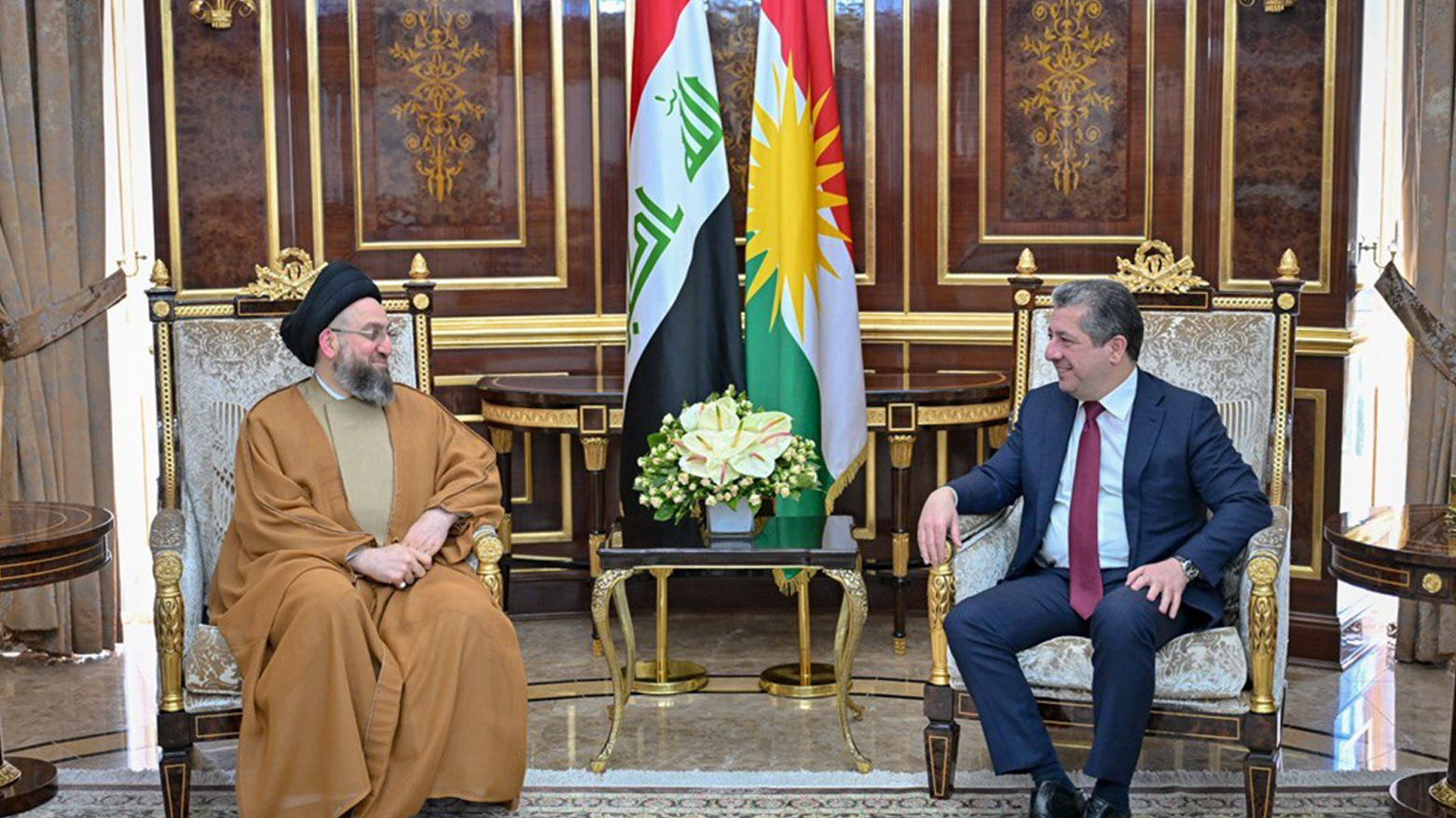 PM Barzani, Ammar al-Hakim Discuss Oil Exports and Upcoming Parliamentary Elections